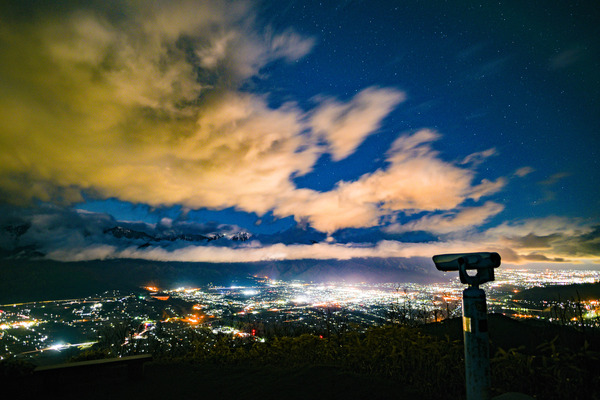 写真：美しい景色に癒される