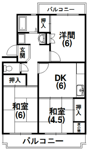 M_初生PH基本3DK 2･4･6号室.jpg