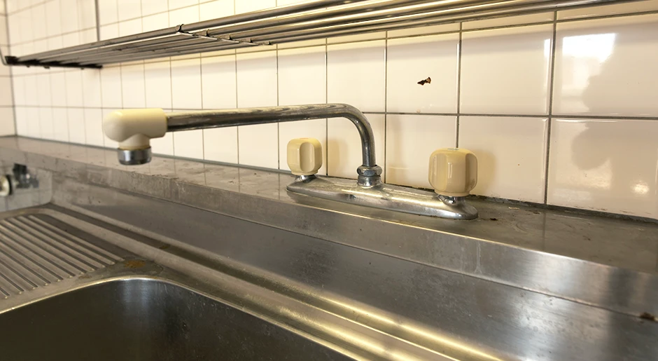 写真：シングルレバー水栓